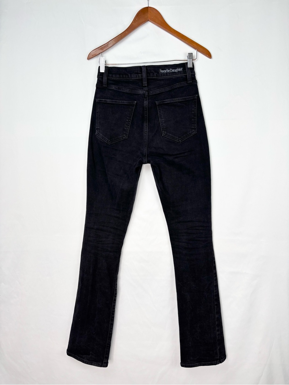 Favorite Daughter Valentina Super High Rise Mini Boot Size 26 Kyoto Black - Picture 3 of 8